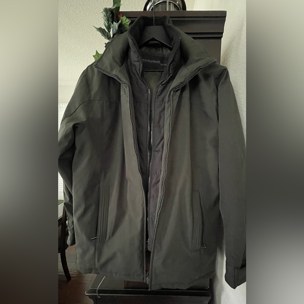 Weatherproof  Ultratech Olive/Black Jacket